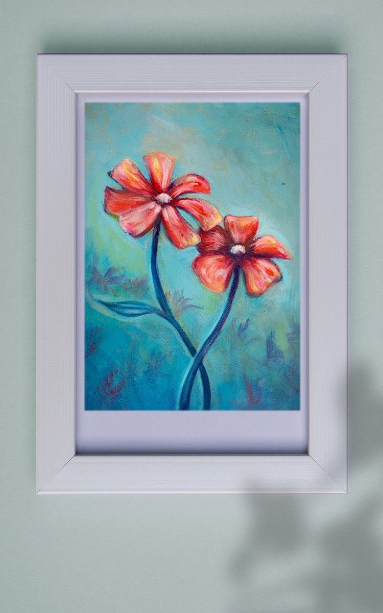 Liefdes bloem - A4 print